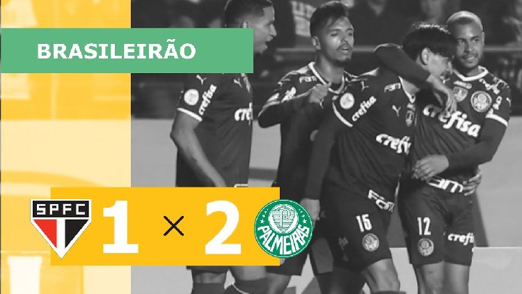 Brasileirão: São Paulo 1 - 2 Palmeiras (2022)