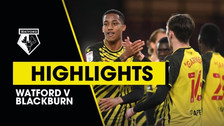 Championship: Watford 3 - 1 Blackburn (2020-2021)