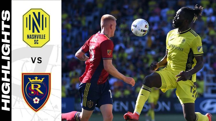 Major League Soccer: Nashville SC 2 - 0 Salt Lake (2022)