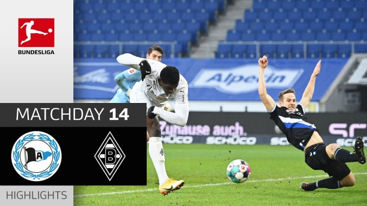 Bundesliga: Bielefeld 0 - 1 Mönchengladbach (2020-2021)