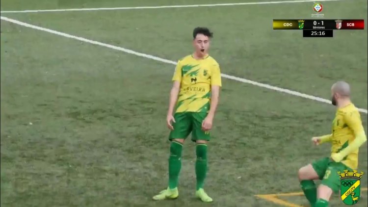 Campeonato de Portugal: Cerveira 1 - 1 Sp. Braga (2020-2021)