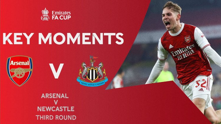 FA Cup: Arsenal 2 - 0 a.p Newcastle (2020-2021)