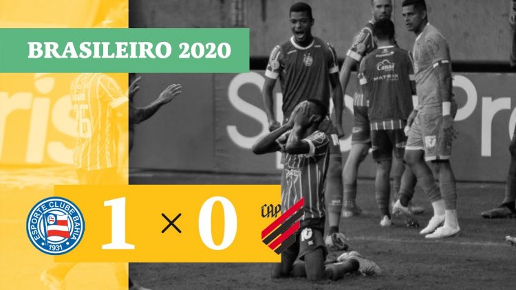 Brasileirão: Bahia 1 - 0 Athletico-PR (2020)