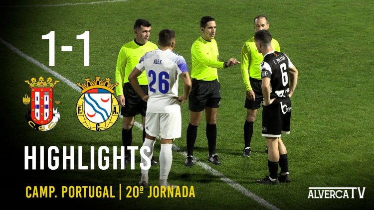 Campeonato de Portugal: Caldas 1 - 1 Alverca (2020-2021)
