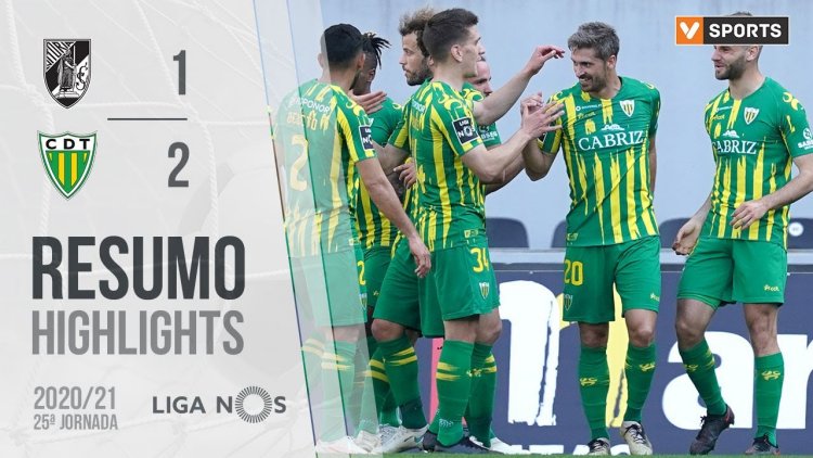 Liga NOS: V. Guimarães 1 - 2 Tondela (2020-2021)