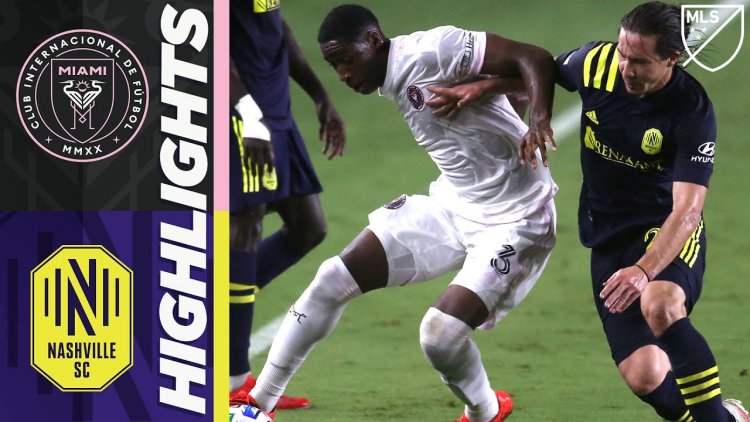 Major League Soccer: Inter Miami 0 - 0 Nashville SC (2020)