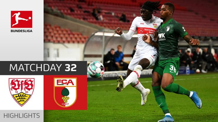 Bundesliga: Estugarda 2 - 1 FC Augsburg (2020-2021)