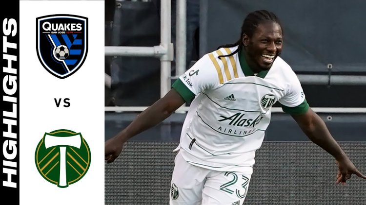 Major League Soccer: San Jose 0 - 2 Portland Timbers (2021)