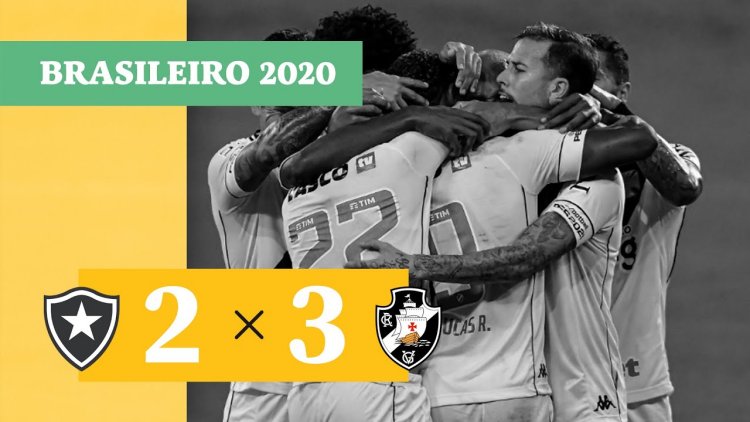 Brasileirão: Botafogo 2 - 3 Vasco (2020)