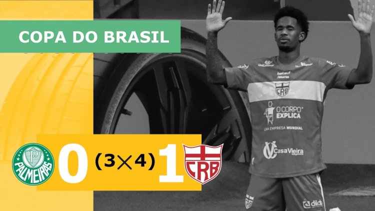 Copa do Brasil: Palmeiras 0 - 1 CRB (2021)