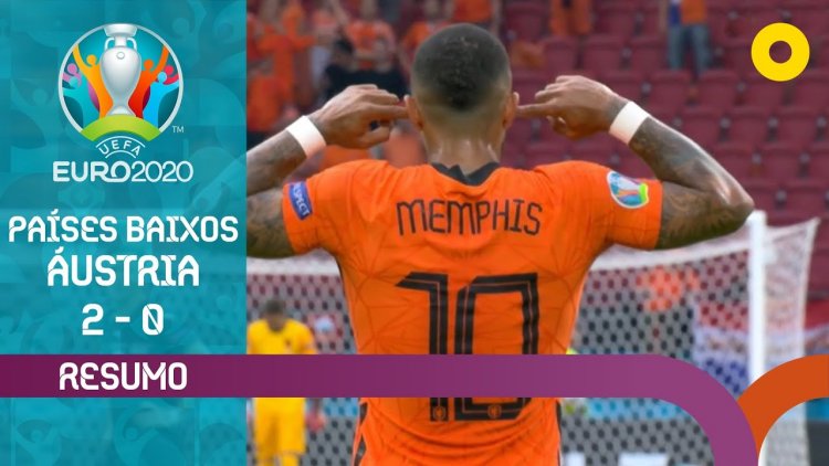 Europeu: Holanda 2 - 0 Áustria (2020)