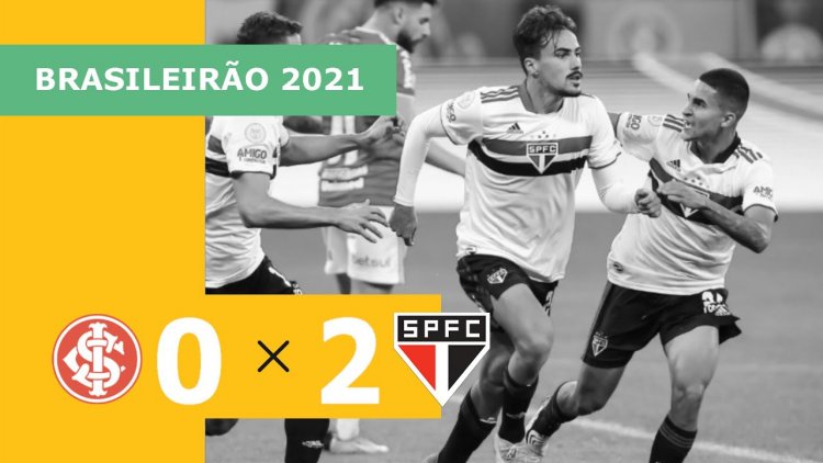 Brasileirão: Internacional 0 - 2 São Paulo (2021)
