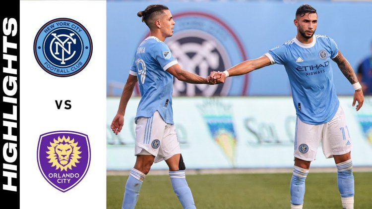 Major League Soccer: New York City 5 - 0 Orlando City (2021)