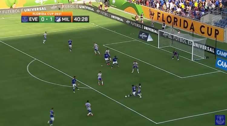 Amigáveis de clubes: Everton 1 - 1 Millonarios (2021-2022)