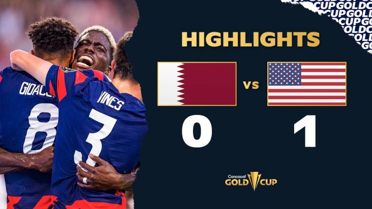 Gold Cup: Qatar 0 - 1 Estados Unidos (2021)