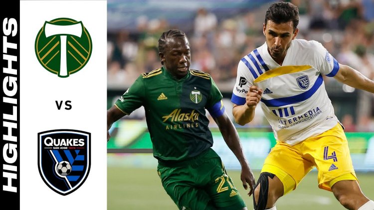 Major League Soccer: Portland Timbers 1 - 1 San Jose (2021)