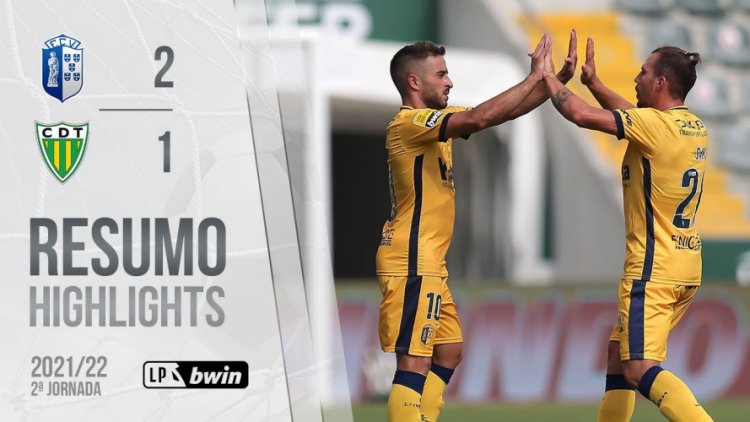 Liga Portugal Bwin: Vizela 2 - 1 Tondela (2021-2022)
