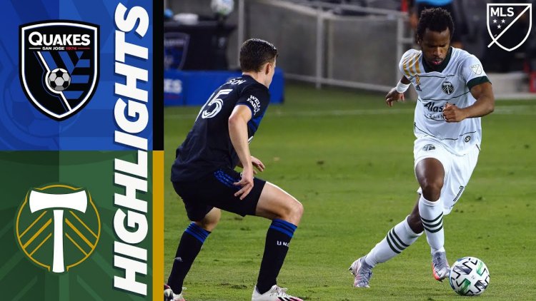 Major League Soccer: San Jose 1 - 6 Portland Timbers (2020)