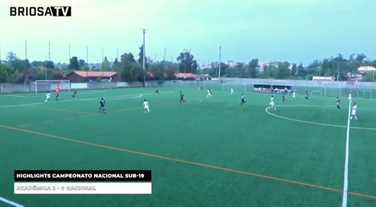 Juniores A S19 I Divisão: Académica 2 - 0 Nacional (2021-2022)
