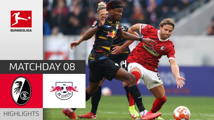 Bundesliga: SC Freiburg 1 - 1 RB Leipzig (2021-2022)