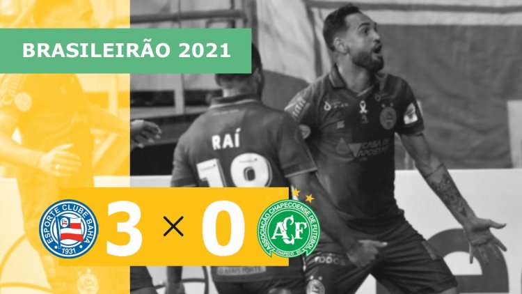 Brasileirão: Bahia 3 - 0 Chapecoense (2021)