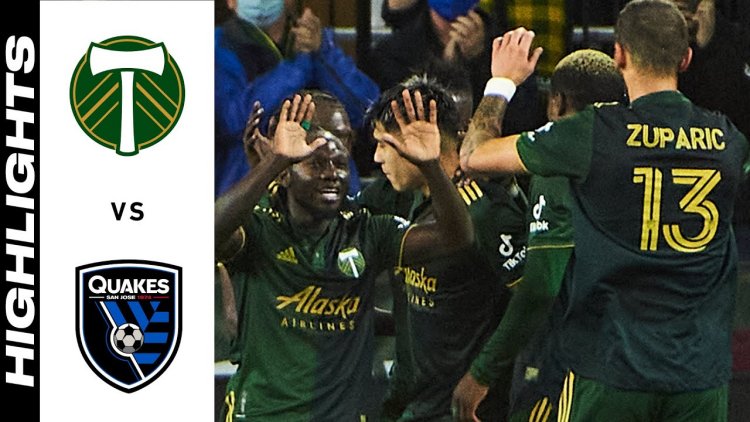Major League Soccer: Portland Timbers 2 - 0 San Jose (2021)