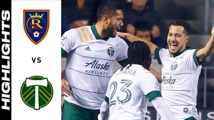 Major League Soccer: Salt Lake 1 - 3 Portland Timbers (2021)