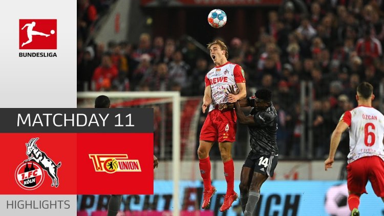 Bundesliga: FC Koln 2 - 2 Union Berlin (2021-2022)