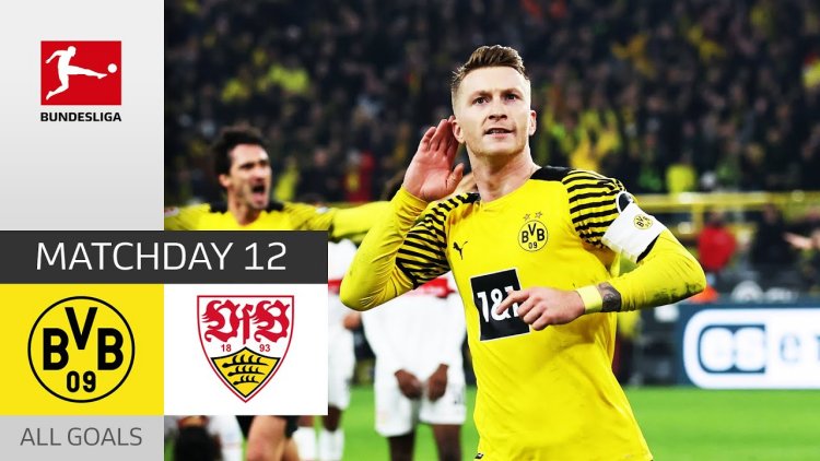 Bundesliga: Dortmund 2 - 1 Estugarda (2021-2022)