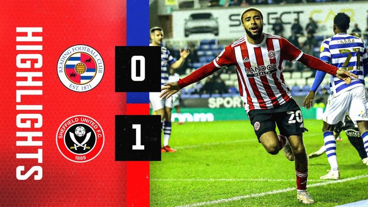 Championship: Reading 0 - 1 Sheffield Utd (2021-2022)