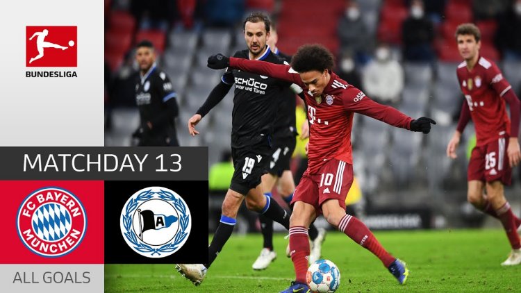 Bundesliga: Bayern München 1 - 0 Bielefeld (2021-2022)