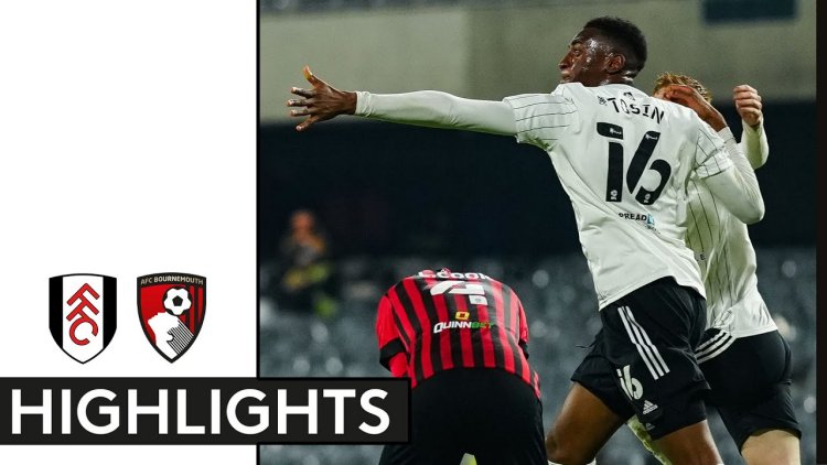 Championship: Fulham 1 - 1 AFC Bournemouth (2021-2022)