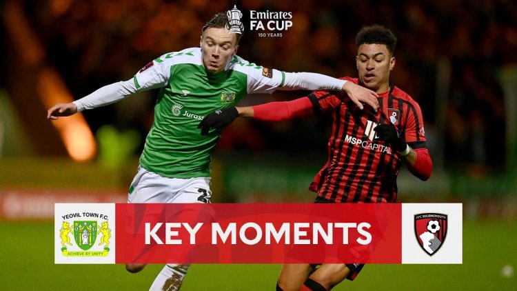FA Cup: Yeovil Town 1 - 3 AFC Bournemouth (2021-2022)