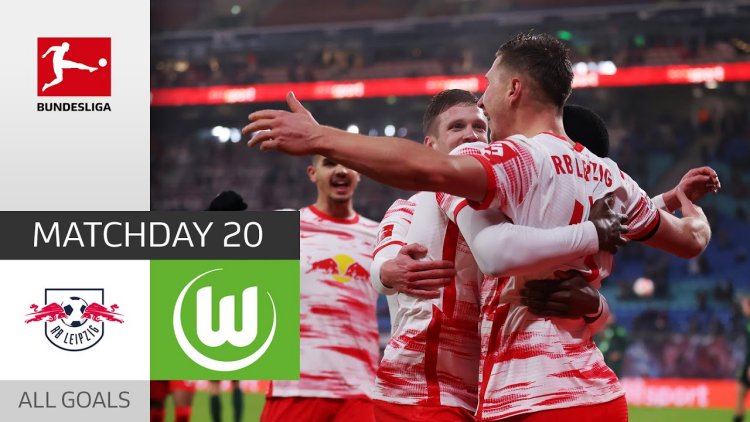 Bundesliga: RB Leipzig 2 - 0 VfL Wolfsburg (2021-2022)
