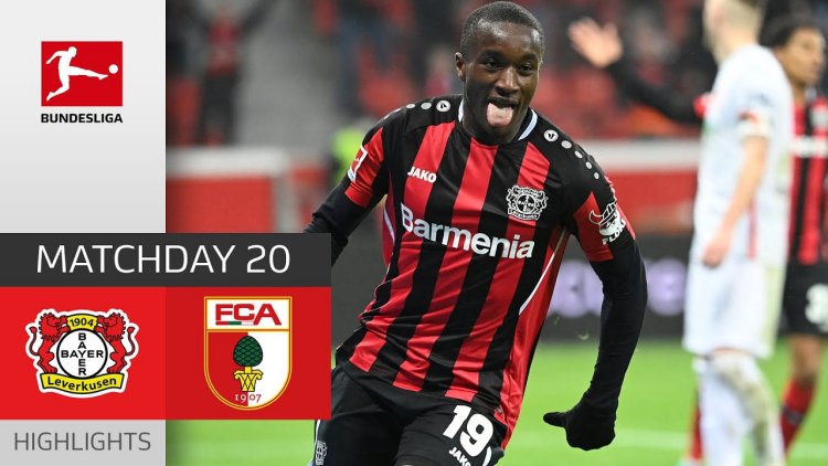 Bundesliga: Leverkusen 5 - 1 FC Augsburg (2021-2022)