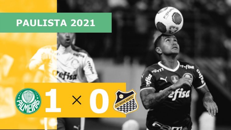 Campeonato Paulista: Palmeiras 1 - 0 Água Santa (2022)