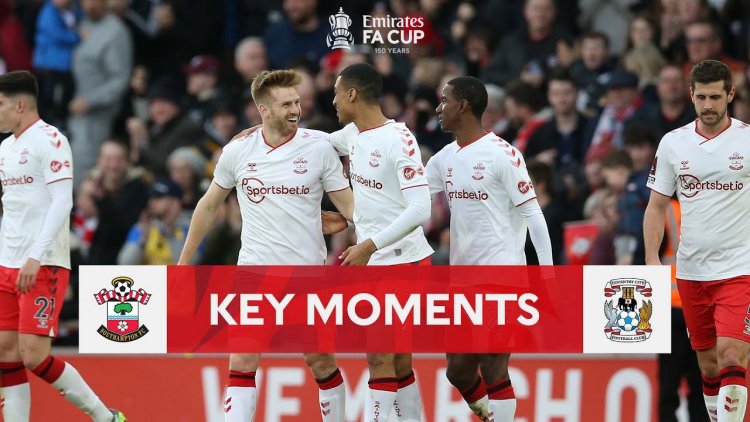 FA Cup: Southampton 1 - 1 Coventry (2021-2022)