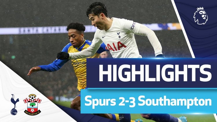 Premier League: Tottenham 2 - 3 Southampton (2021-2022)