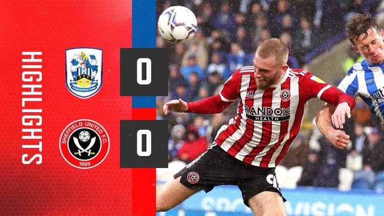 Championship: Huddersfield Town 0 - 0 Sheffield Utd (2021-2022)
