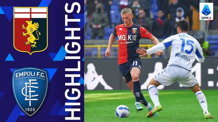 Serie A: Genoa 0 - 0 Empoli (2021-2022)