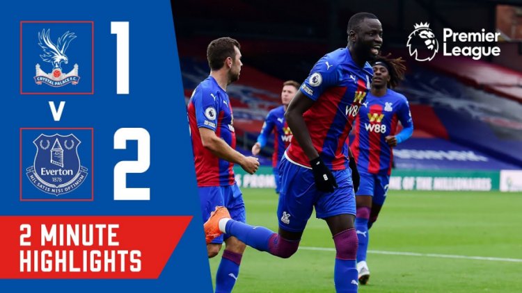 Premier League: Crystal Palace 1 - 2 Everton (2020-2021)