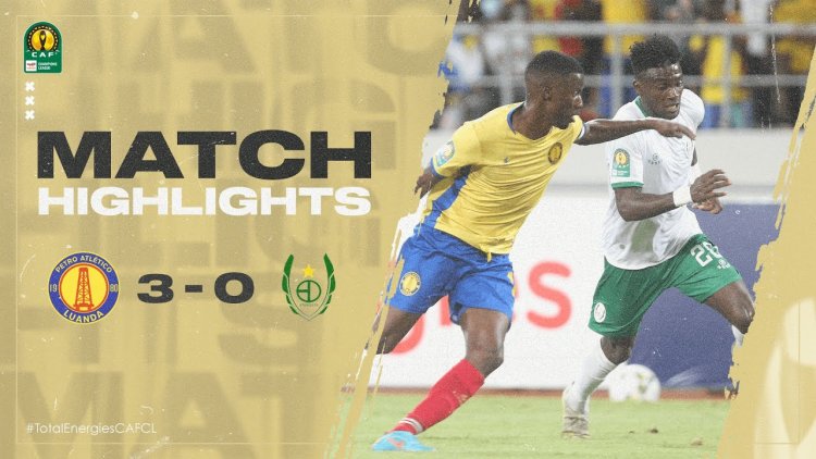 CAF Champions League: Petro Luanda 3 - 0 Sagrada Esperança (2021-2022)