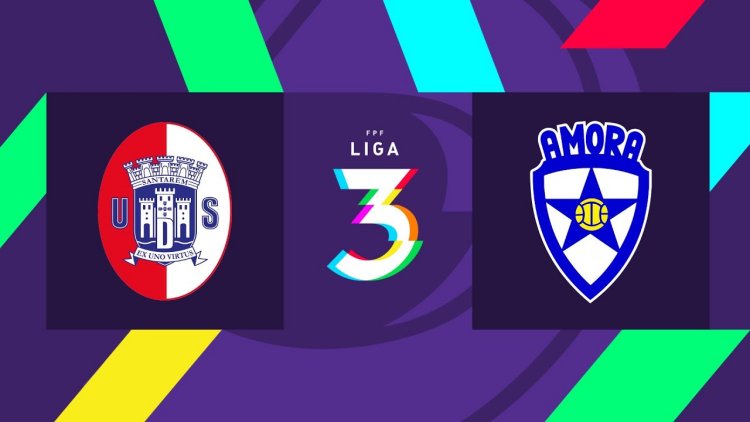 Liga 3: U. Santarém 2 - 2 Amora (2021-2022)