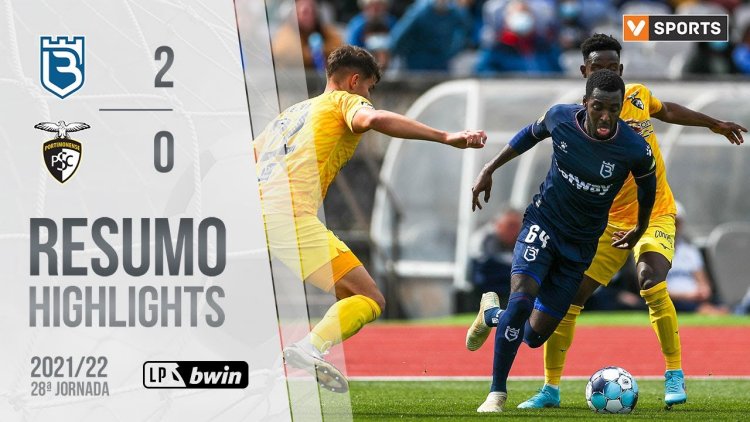 Liga Portugal Bwin: B SAD 2 - 0 Portimonense (2021-2022)