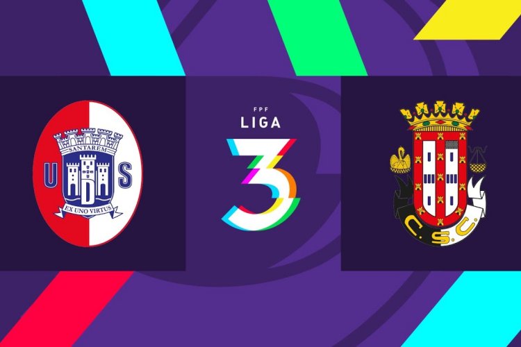 Liga 3: U. Santarém 2 - 2 Caldas (2021-2022)