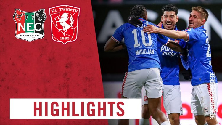 Eredivisie League: NEC 0 - 2 FC Twente (2021-2022)