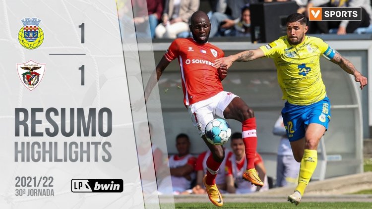 Liga Portugal Bwin: Arouca 1 - 1 Santa Clara (2021-2022)