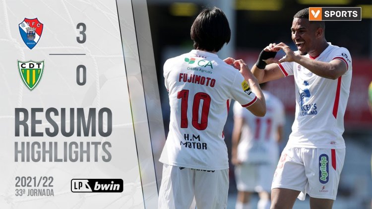 Liga Portugal Bwin: Gil Vicente 3 - 0 Tondela (2021-2022)