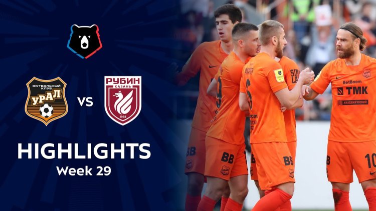Premier Liga: FK Ural 3 - 0 Rubin (2021-2022)