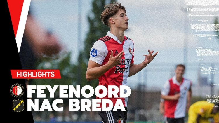 Amigáveis de clubes: Feyenoord 6 - 1 NAC (2022-2023)